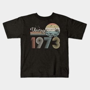 Vintage 1973 Design 47 Years Old 47th birthday for Men Women Kids T-Shirt